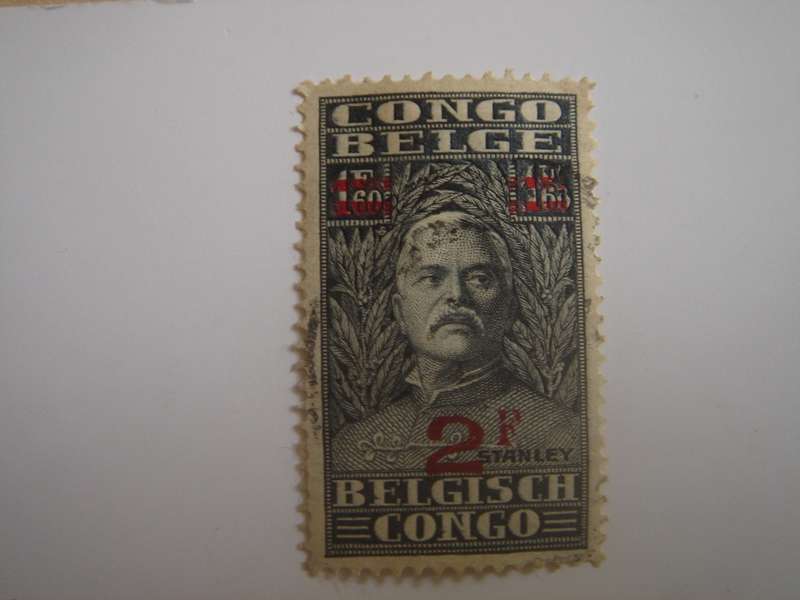 1931 Belgian Congo - HM Stanley SG173 used, stamped
