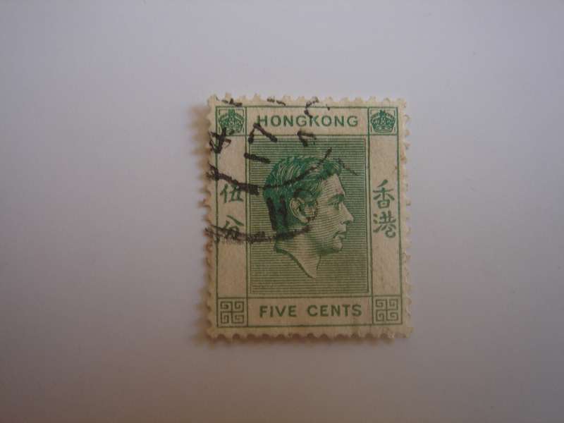 1938 Hong Kong - King George VI -SG143a used, stamped