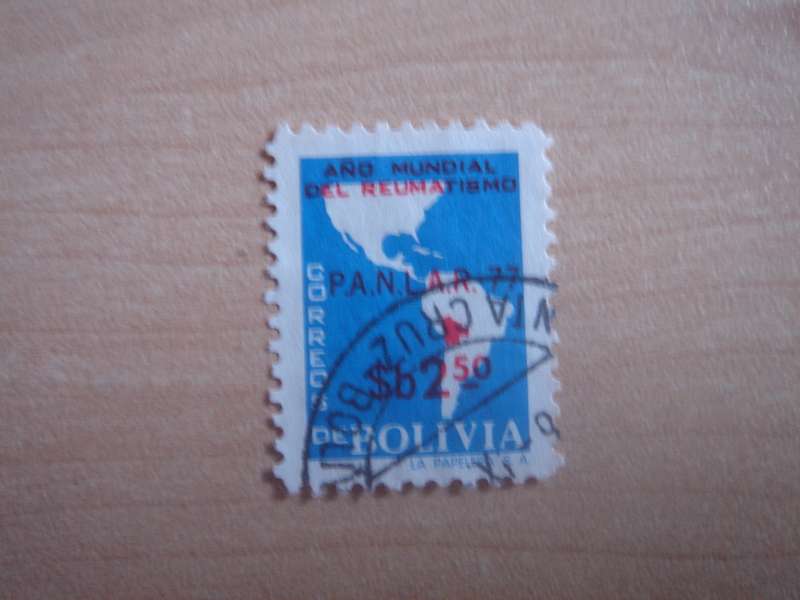 1978 Bolivia - Rheumatism Year - SG1020 used, stamped