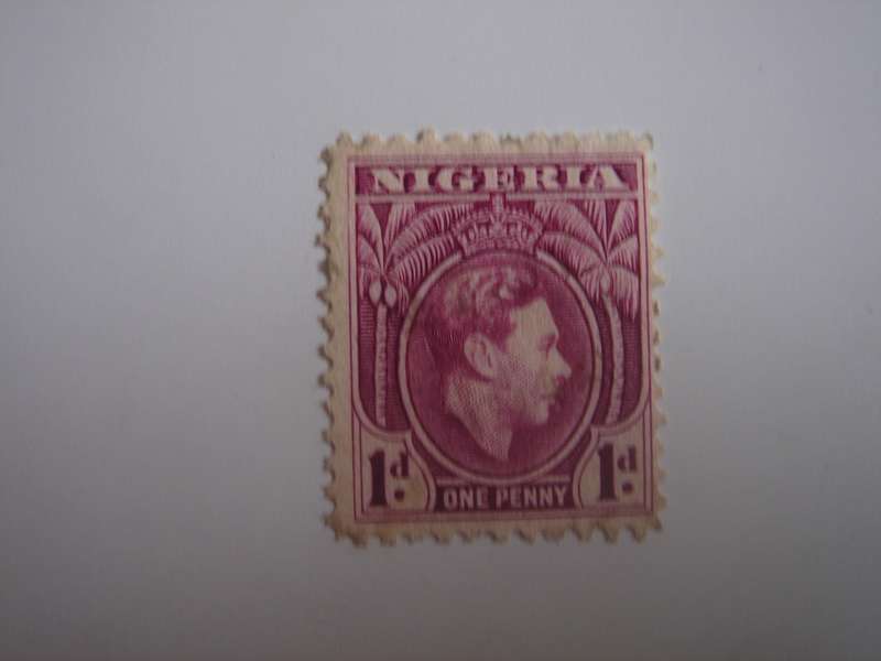 1938 Nigeria - King George VI - SG50b used, not stamped