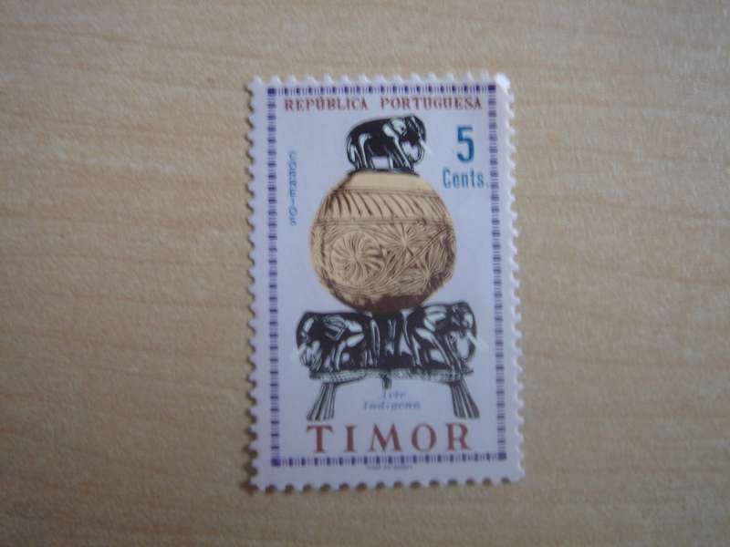 1961 Timor - Elephant Jar - SG365 MNH
