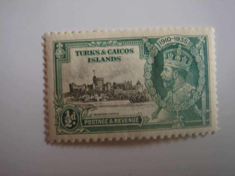 1935 Turks & Caicos Islands - Windsor Castle - SG187 mint, hinged