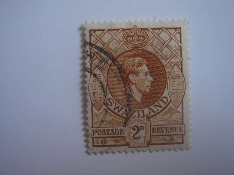 1938 Swaziland - King George VI - SG31a used, stamped