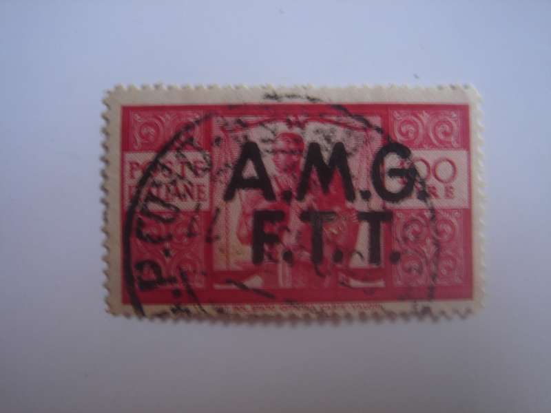 1947 Italia - Trieste Zone A - SG17 used, stamped