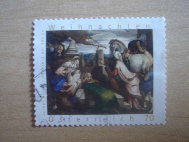 2012 Austria - Christmas EUR 0,70 used, stamped