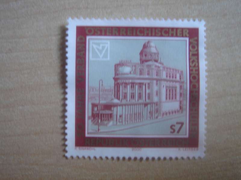 2000 Austria - Volkshochschulen Anniversary 7 S - used, not stamped
