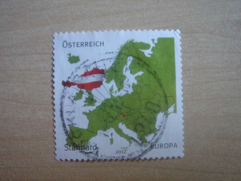 2012 Austria - EUROPA standard stamp used