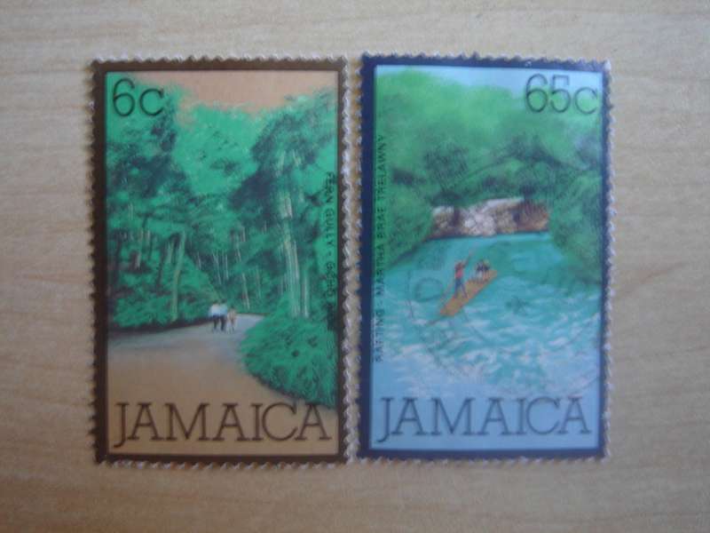 1983 Jamaica - Tourism - 5, 65 c used, stamped