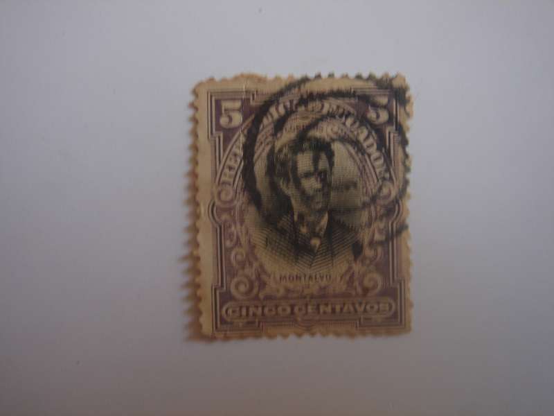 1899 Ecuador - J Montalvo - SG D207 used, stamped