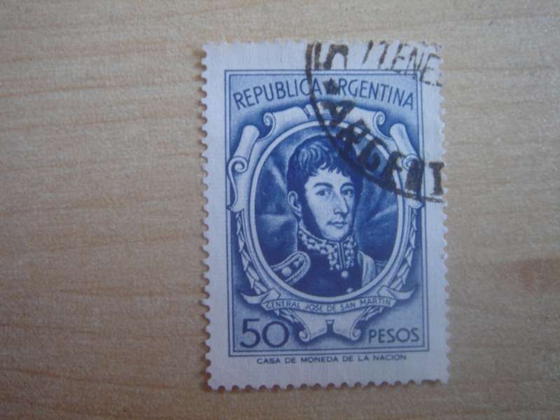 1967 Argentina - San Martin 50 C - used, stamped