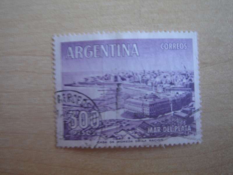 1959 Argentina - Mar del Plata - SG1026 used, stamped