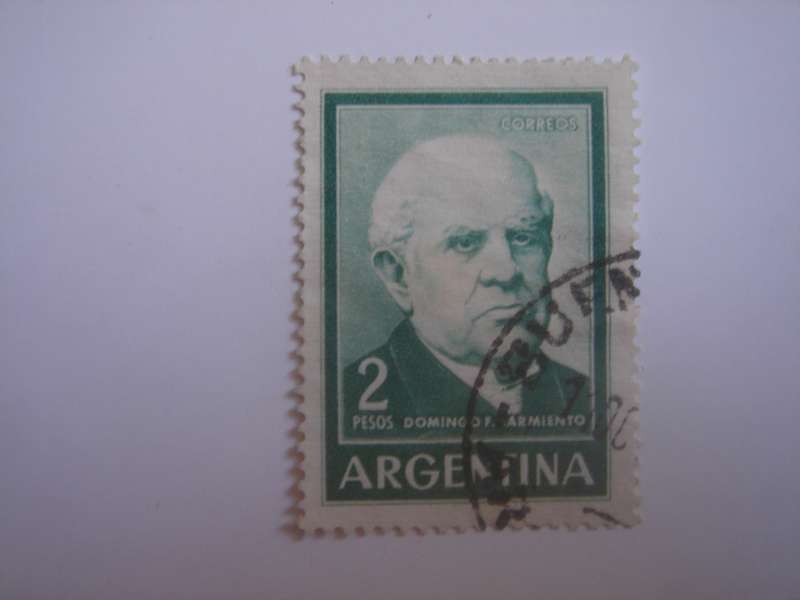 1962 Argentina - Sarmiento - SG1068 used, stamped