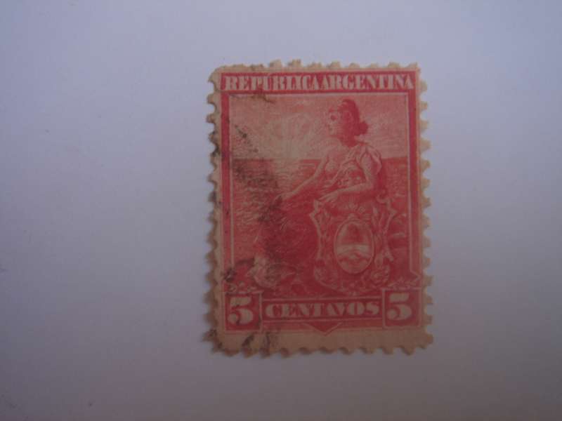 1899 Argentina - Liberty & Shield - SG226 used, stamped