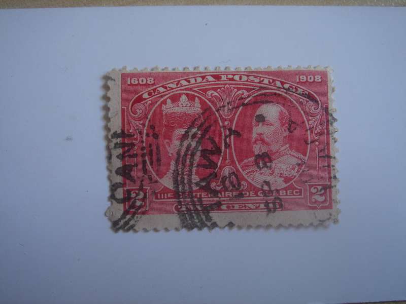 1908 Canada - King Edward VII & Queen Alexandra 2 C - SG190 used, stamped