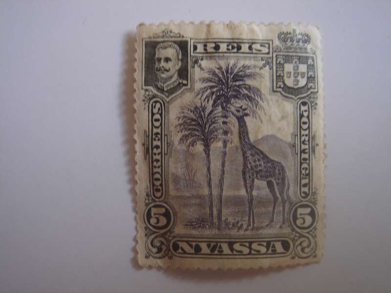 1921 Companhia do Nyassa SG103 used, not stamped