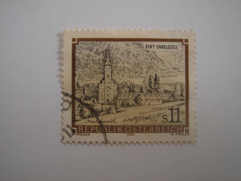 1990 Austria - Stift Engelszell 11 S used, stamped
