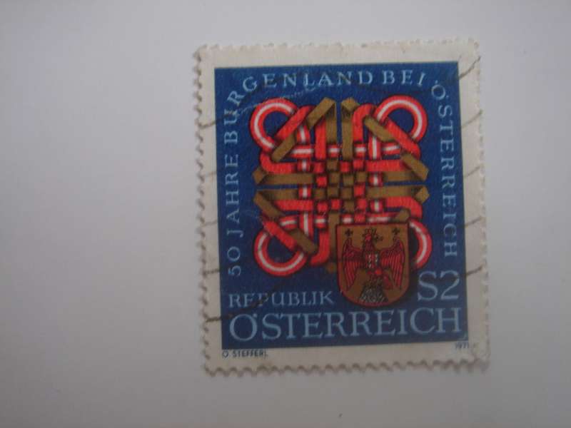 1971 Austria - Burgenland Province 2 S - SG1620 used, stamped