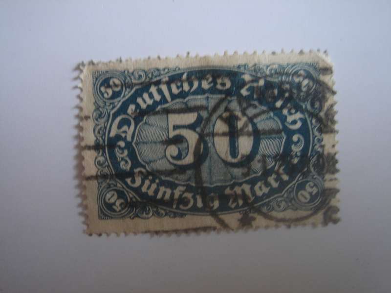 1922 Deutsches Reich MiNr 246 b used, stamped