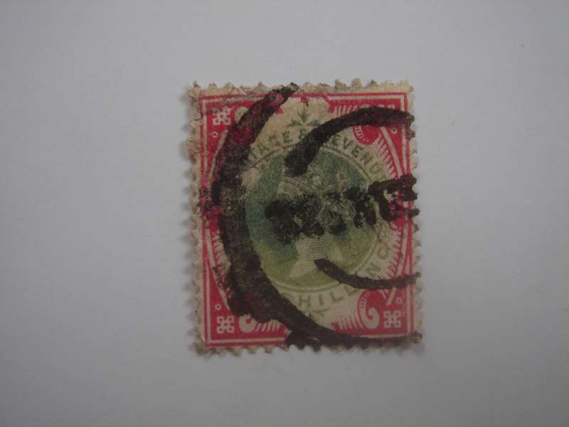 1887 Great Britain - Queen Victoria - SG214 used, stamped