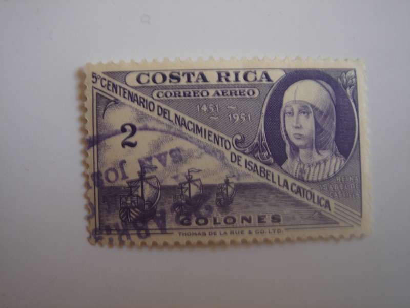 1950 Costa Rica - Aereo - SG489 used, stamped
