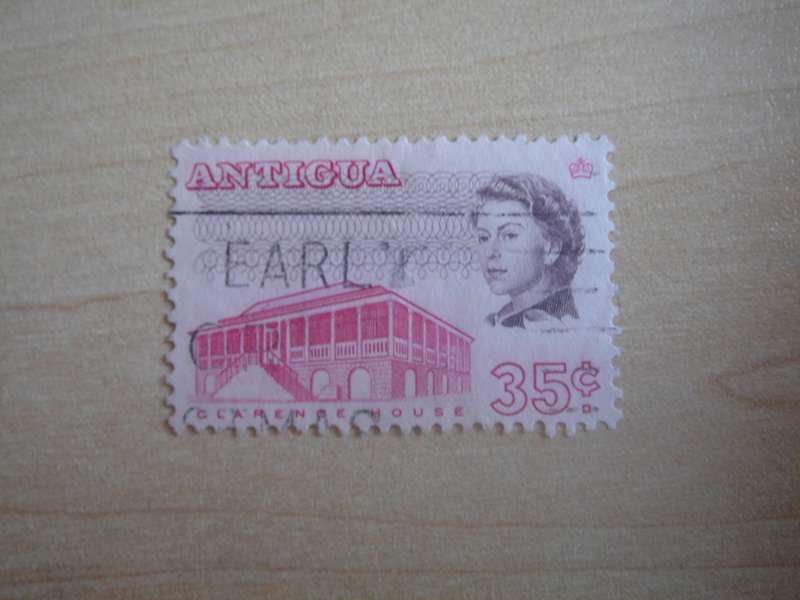 1966 Antigua - Old Post Office - SG190 used, stamped