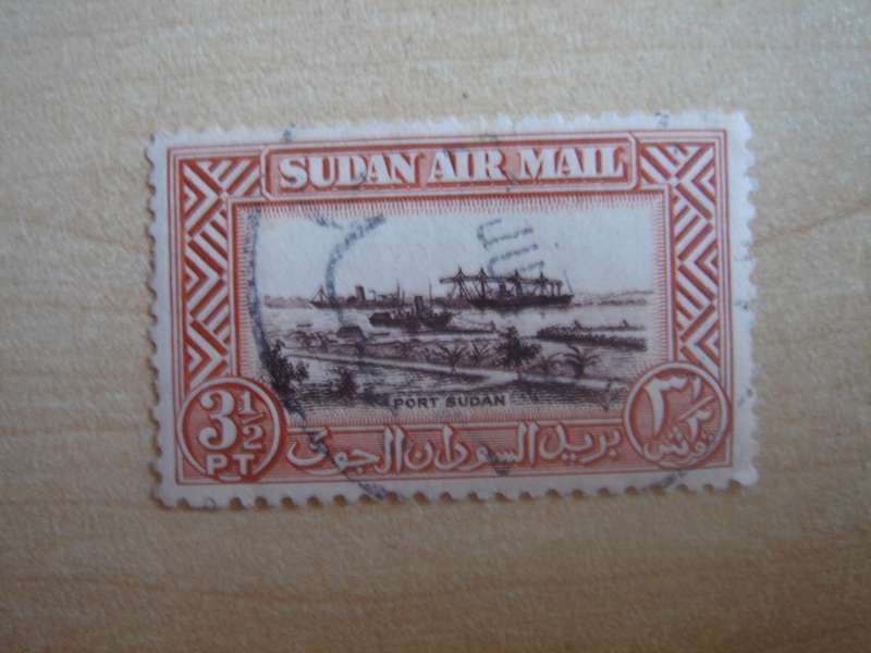 1950 Sudan - Air - SG118 used, stamped