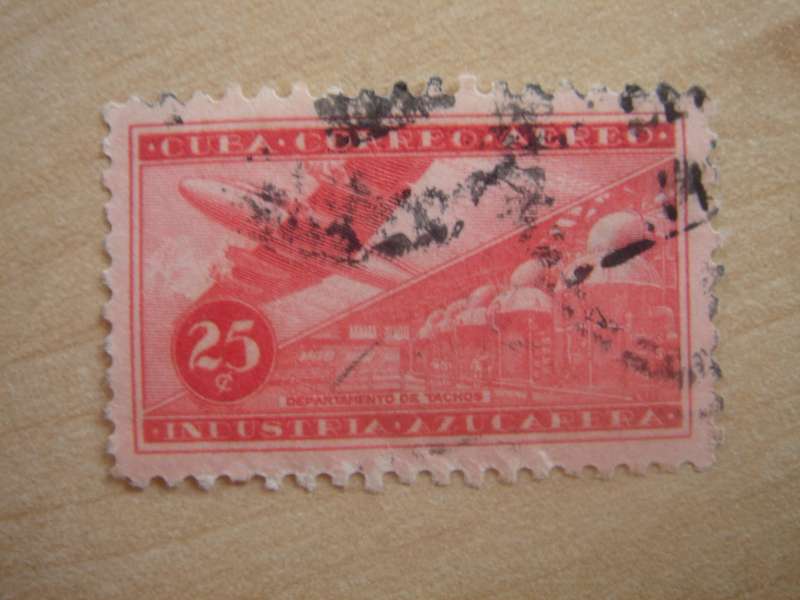 1954 Cuba - Aereo - SG703 used, stamped