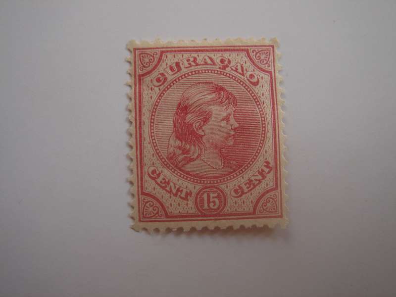 1892 Curacao - Princess Wilhelmina - SG45 mint, hinged