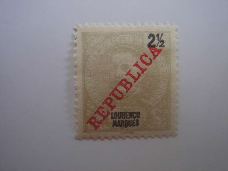 1911 Lourenco Marques - King Carlos optd - SG92 mint, hinged