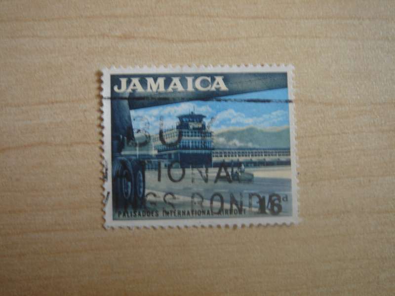 1964 Jamaica - Intl Airport SG227 used, stamped