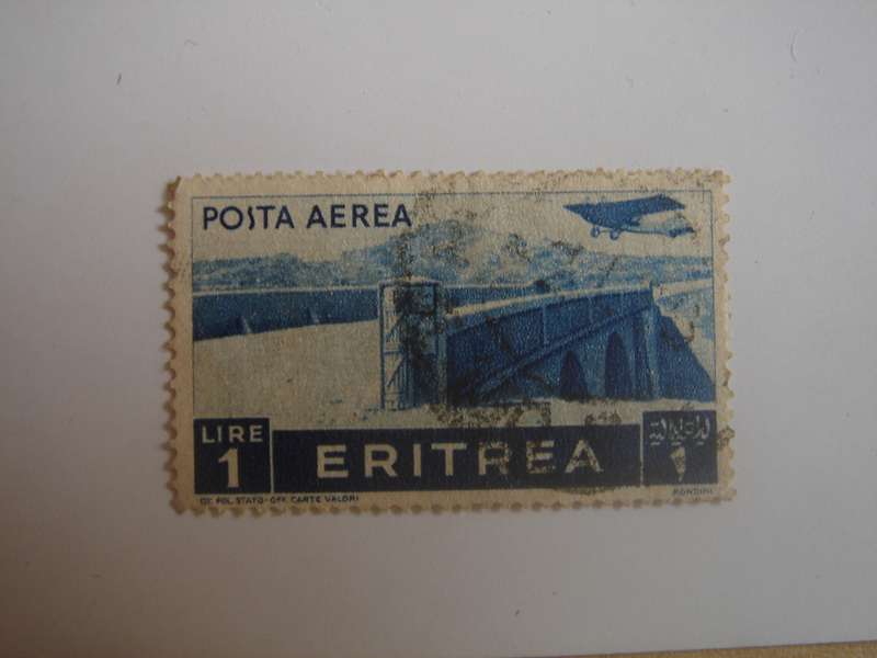 1936 Eritrea - Air SG242 used, stamped