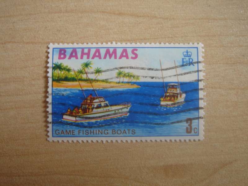 1969 Bahamas - Game Fishing Boats - SG333 used, stamped