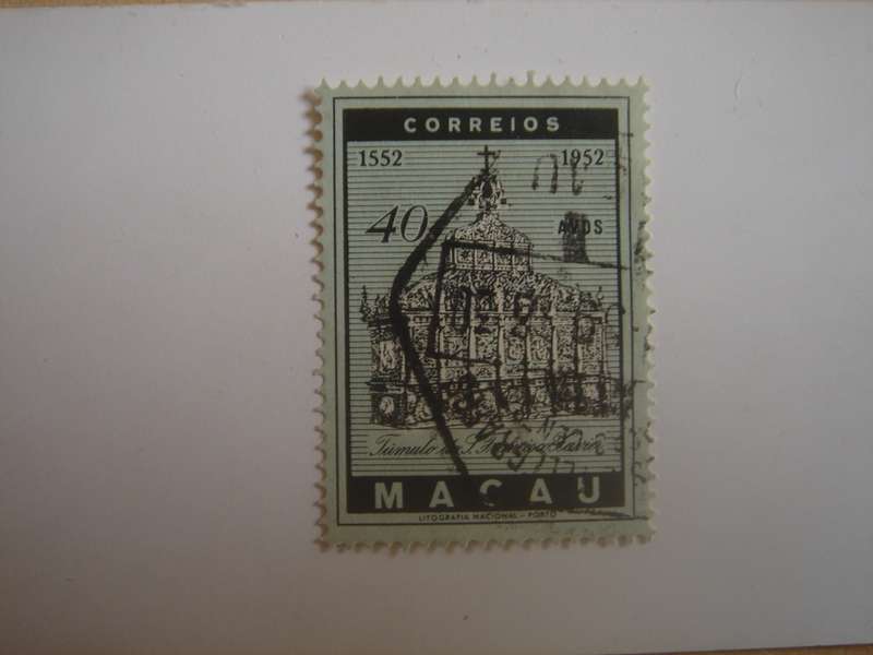 1952 Macau - Tomb of St. Francis SG454 used, stamped