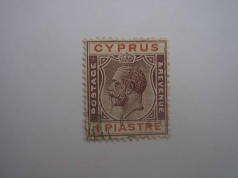 1924 Cyprus - King Edward VII - SG106 used, stamped