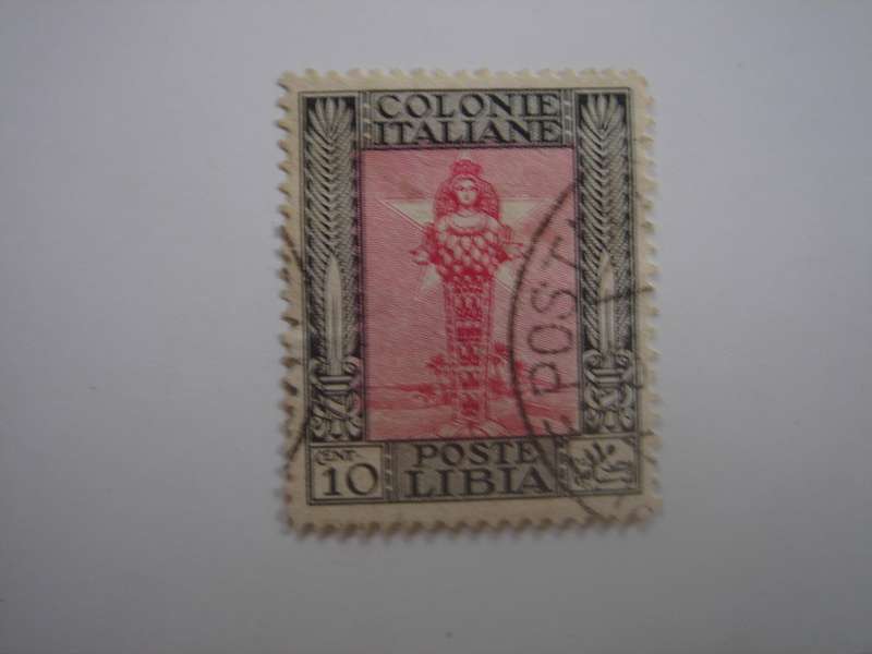 1921 Libya - Goddess of Plenty - SG51 used, stamped