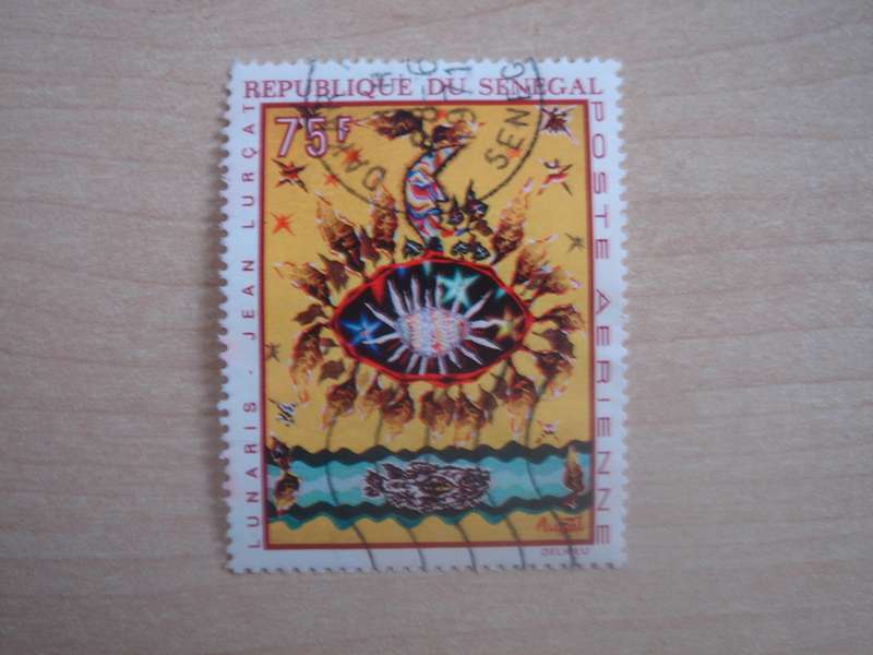1969 Senegal - Tapestries - SG411 used, stamped