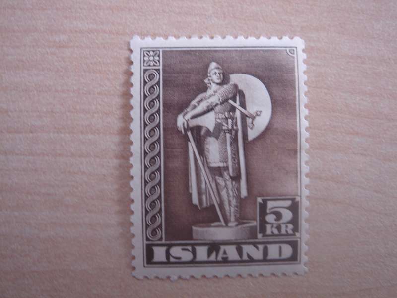 1939 Iceland - Statue of Karlsefni - SG255 mint, hinged