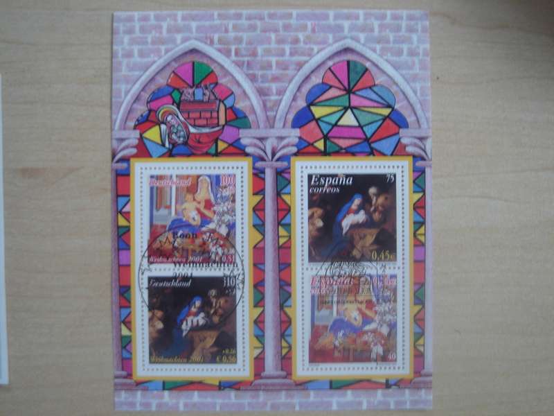 2001 Deutschland MiNr 2226-2227 stamped in Block 56 I (Joint Issue with Spain)