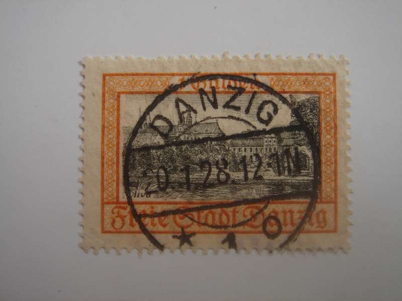 1925 Danzig MiNr 212 a used, stamped