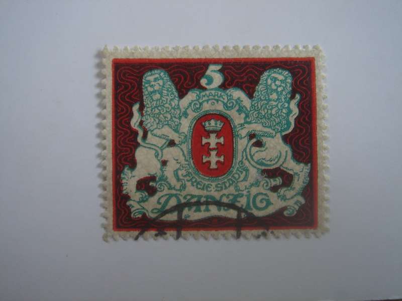 1921 Danzig MiNr 87 X used, stamped