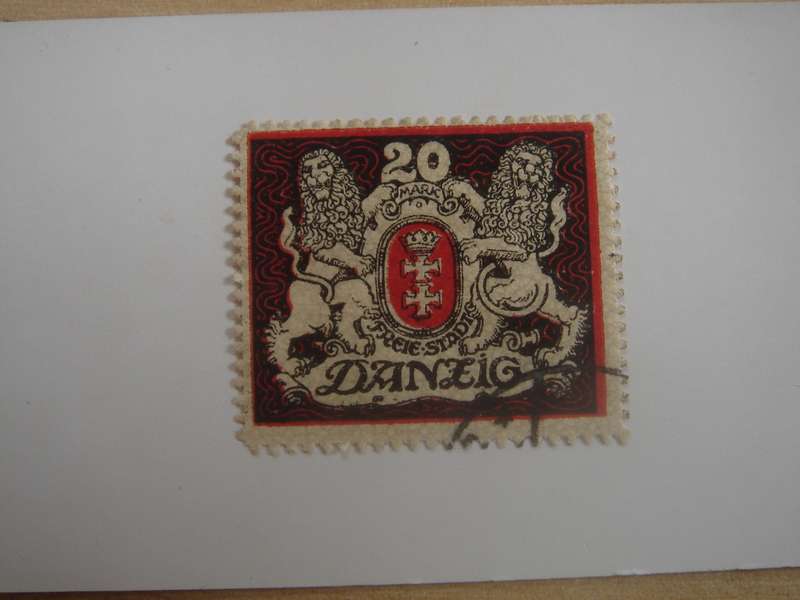 1921 Danzig MiNr 89 X used, stamped