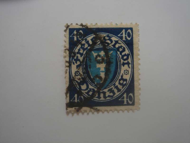 1924 Danzig MiNr 199 x a used, stamped