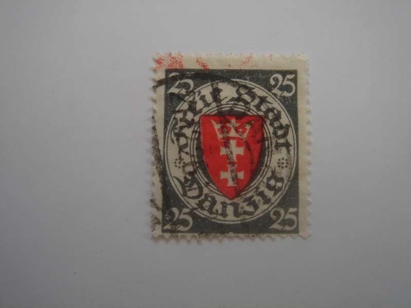 1924 Danzig MiNr 197 x a used, stamped
