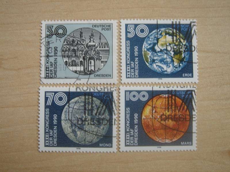 1990 DDR MiNr 3360-3363 used, stamped