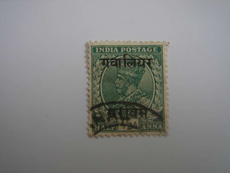 1913 India - Gwalior - SG O 73 used, stamped