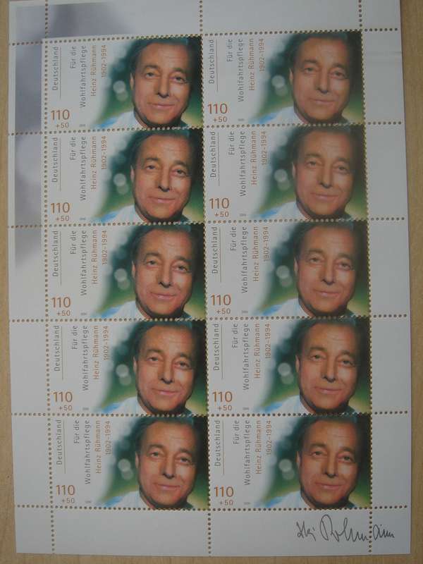 2000 Deutschland MiNr 2143-2147 in Kleinbogen MNH