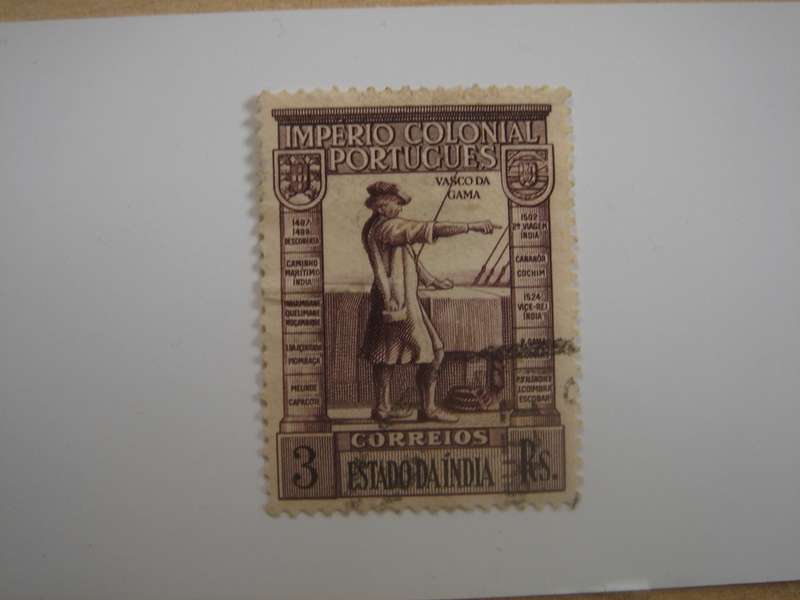 1938 Portuguese India - Vasco da Gama - SG521 used, stamped