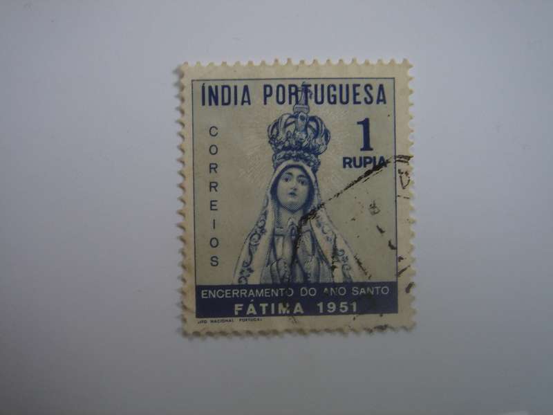 1951 Portuguese India - SG596 used, stamped