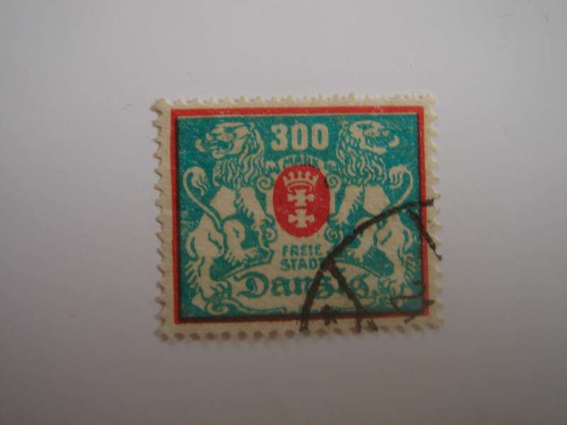 1923 Danzig MiNr 130 used, stamped