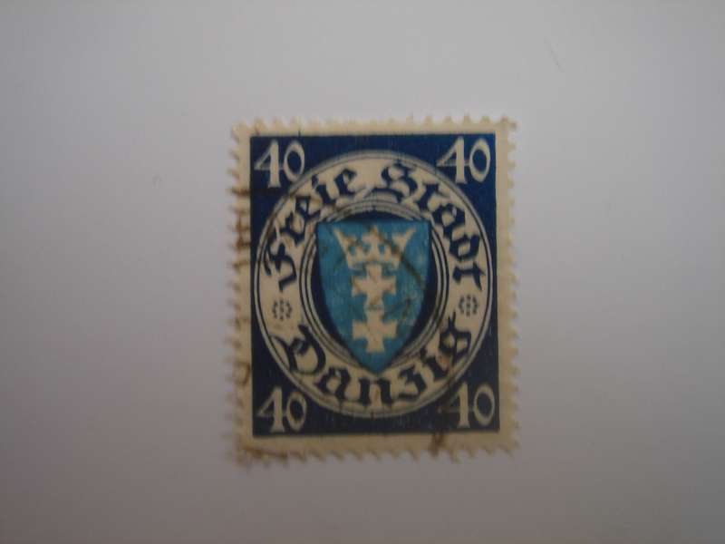 1924 Danzig MiNr 199 x a used, stamped